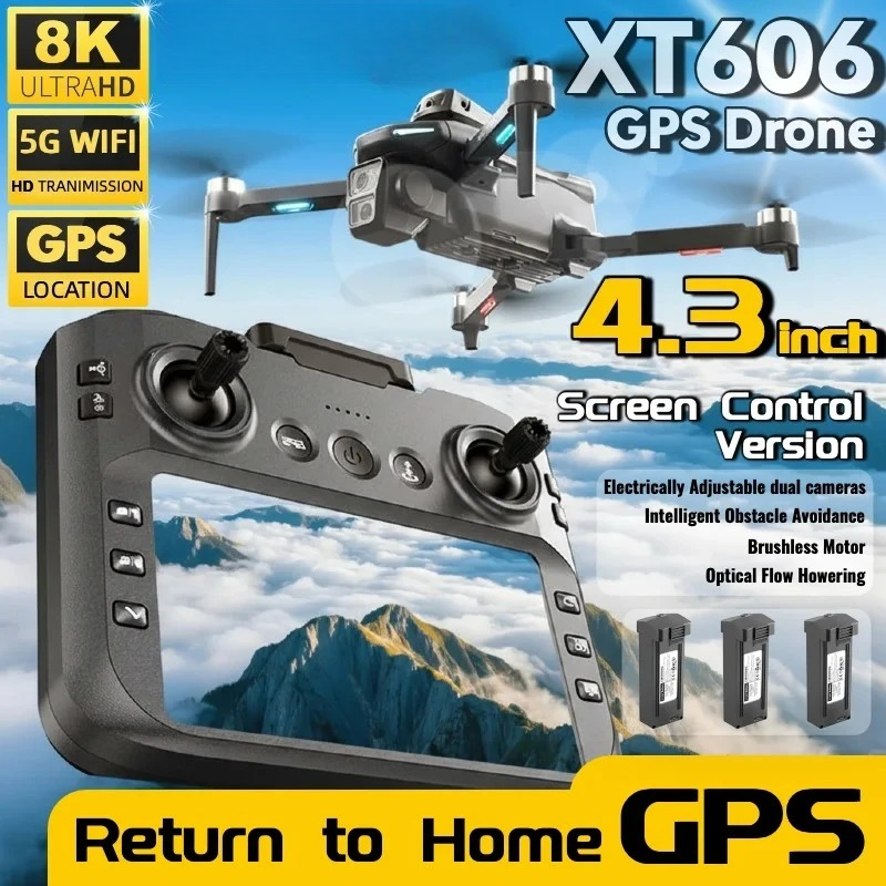Drone Photogrammetry - Melhor Oferta Drone XT606 MAX GPS