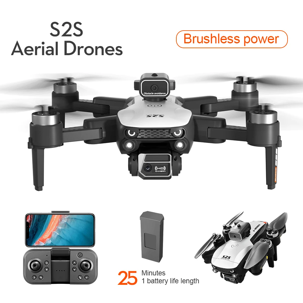 Novo drone s2s 8k profissional - Drone Photogrammetry avaliação e preço