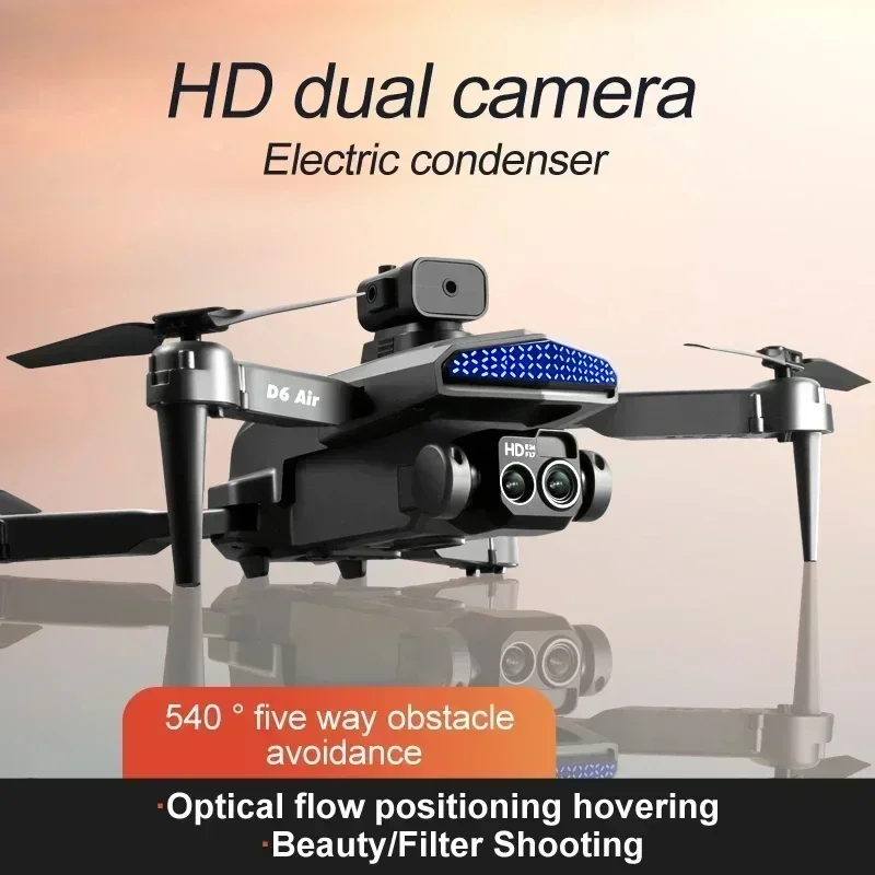 Mini Drone D6 8k Profissional  - Drone Multispectral avaliação e preço